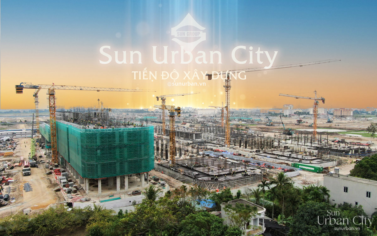 Tiến độ Sun Urban City