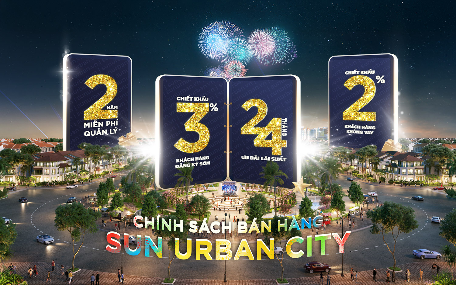 Chính sách ưu đãi Sun Urban City
