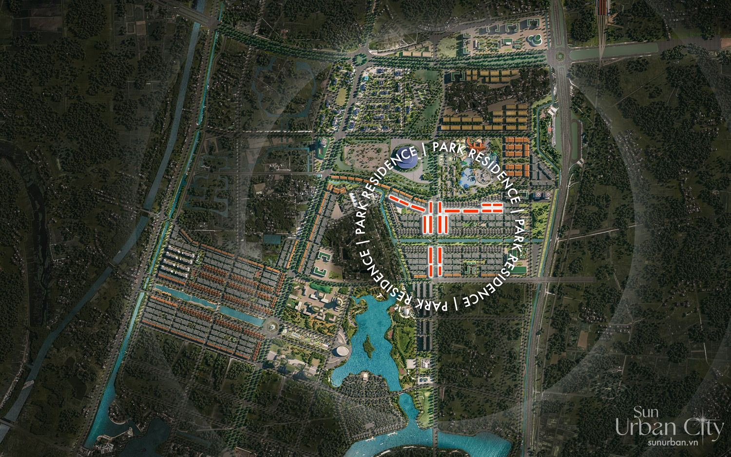 Vị trí Park Residence