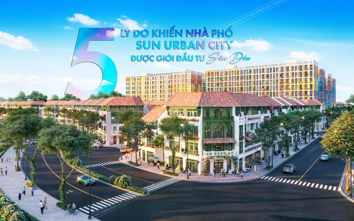Nhà phố Sun Urban City